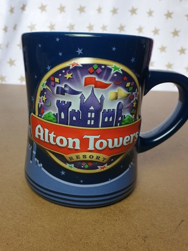 Alton towers blue mug logo - alton,