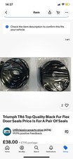 TRIUMPH TR6 SEAL KIT INCLUDES
