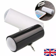 Jack Stereo Mini Speaker Portable Wireless Plug in Speaker 3.5 mm White/Black UK