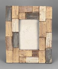 Vintage DRIFTWOOD Effect EASEL PHOTO PICTURE FRAME - 24cm x 20cm