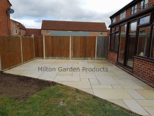 Smooth sandstone paving slabs - sandstone,