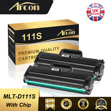 2 Black Toner Cartridge MLT-D111S Fits For Samsung M2020 M2021 M2026W M2070