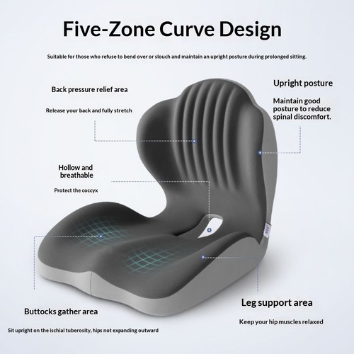 Ergonomic lumbar support seat - ergonomic,