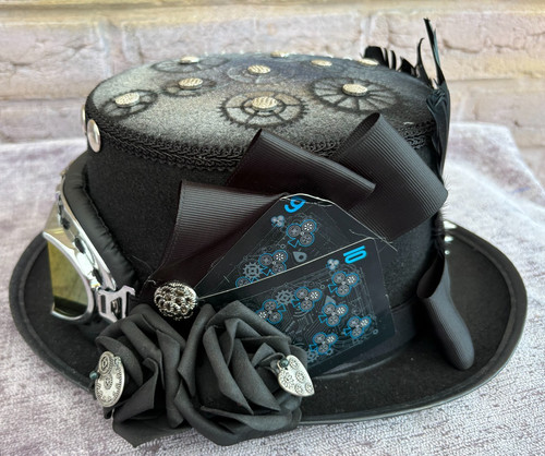 Stunning black blue - black,