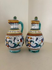 Italian Deruta Pottery Oil &