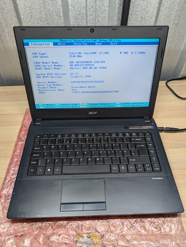 Acer travelmate 8472t - travelmate,