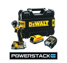 DeWalt DCF860E2T-GB 18v XR Brushless Impact Driver Inc 2x 1.7Ah Powerstack Ba...