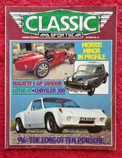 Classic & Sports Car September