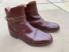 Sanders Brown Leather Jodhpur