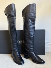 HOBBS - black Leather Made In