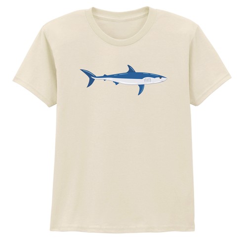 Boys shark kids shirt cute - kids, t-shirt