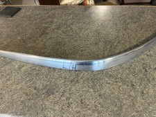 JAGUAR X TYPE 2001-2007 L/HAND FRONT CHROME BUMPER RUBBING STRIP