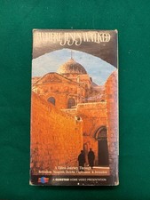 Where Jesus Walked - VHS Video