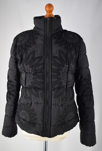 Desigual womens black - desigual, quilted