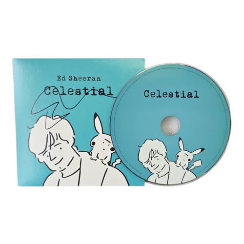 Sheeran signed celestial cd - ed,