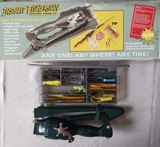 Alex Langer's Instant Fisherman Portable Fishing Kit: Rod & Reel, Lures, Jigs