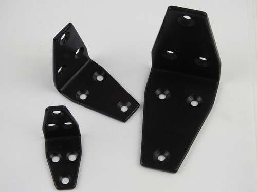 Black stainless steel angle - black,
