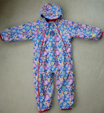 Jojo Maman Bebe PUDDLESUIT 18-24M 🌸 SPLASH Fleece Lined All In One SNOWSUIT