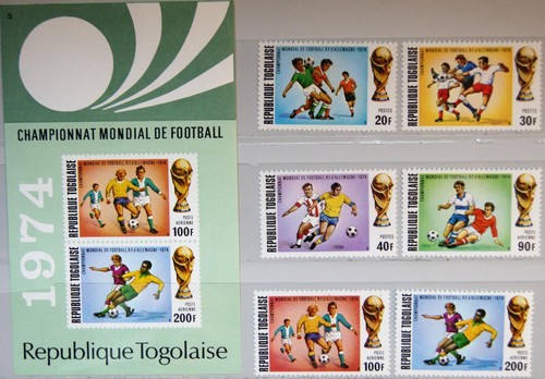 Togo 1974 1017 block - togo,