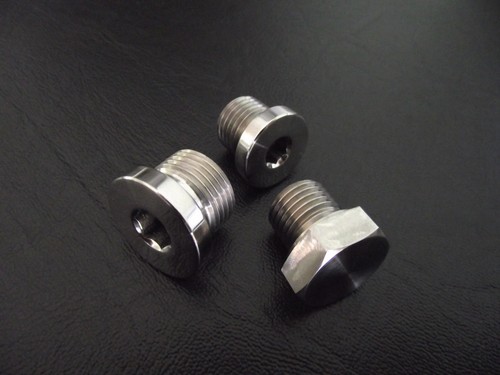 Stainless steel oil filler - stainless,