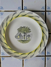 ERIC RAVILIOUS Garden Design Plate for Wedgwood - art deco vintage dinner 1950s