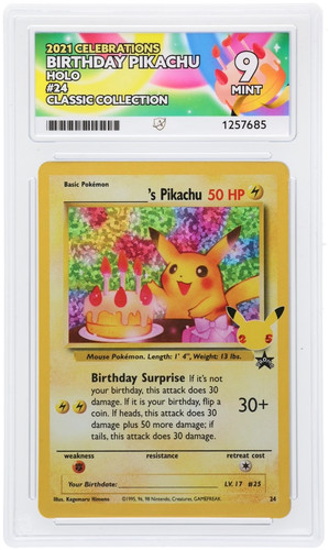 Ace birthday pikachu - -,