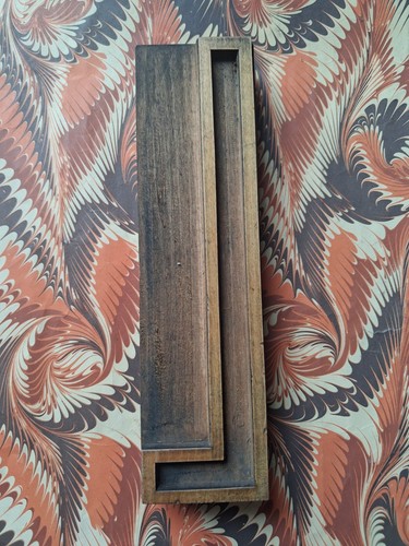 Large wooden letterpress - wooden,