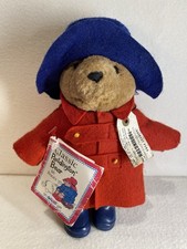 Paddington Bear Vintage An Eden Gift Plush 7" Classic Retro & Original with Tags