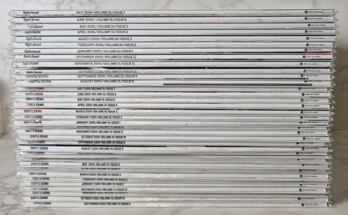 Sight sound magazine x 38 - sight,
