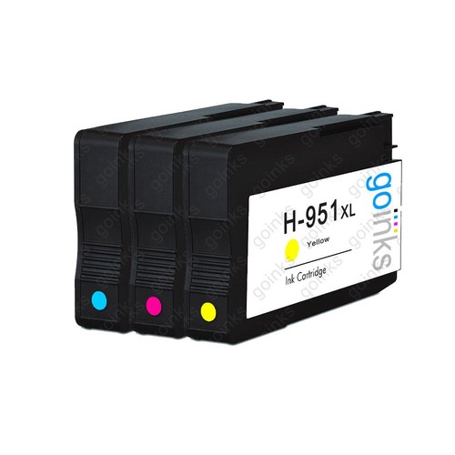 Ink cartridges for hp - c/m/y,