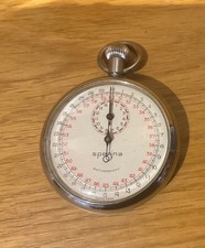 Sperjna Mechanical stainless steel stopwatch
