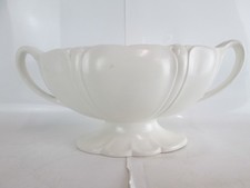 Vintage Beswick 1187-1 Cream Ware Two Handed Mantle Vase With Original Inner