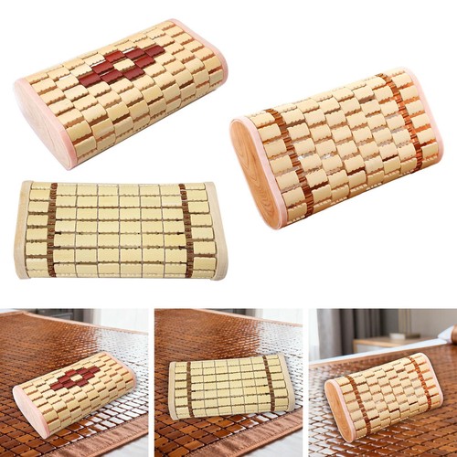 Bamboo headrest pillow neck - bamboo,