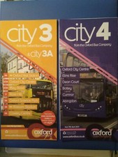 Bus Timetable Oxford bus company City 3 plus 3A, City 4, April 2021