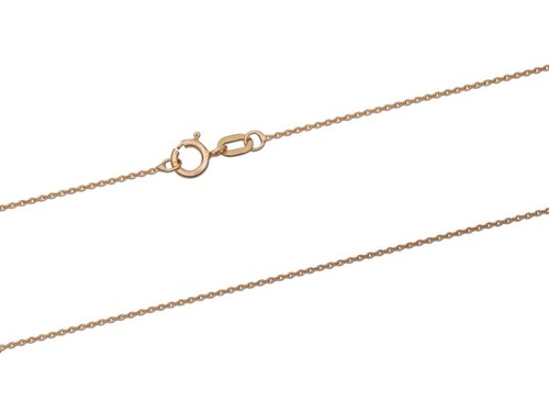 9ct rose gold - gold, necklace