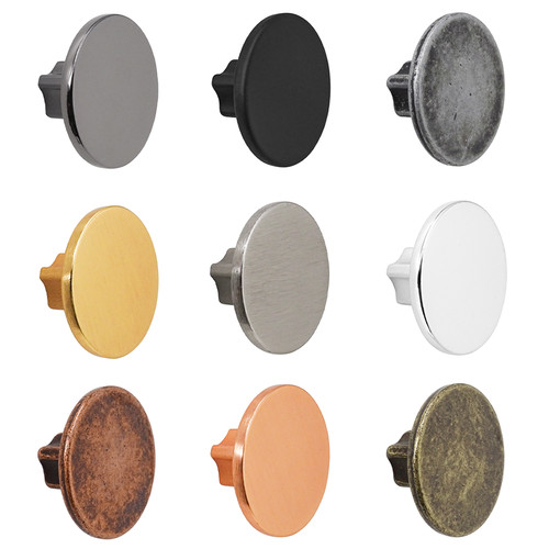 Round cabinet knob - knob, modern