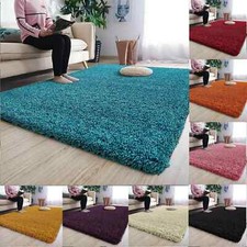 Thick Large Shaggy Rugs Non Slip Bedroom Living Room Carpet Hallway Runner Rug