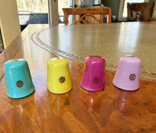 Set 4 Flower Limoges France w/