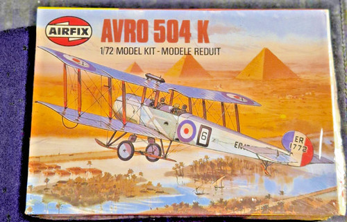 Airfix avro 504k - avro,