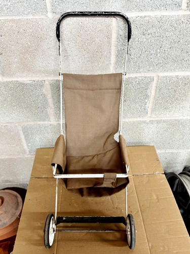 Vintage doll pram pushchair - vintage,