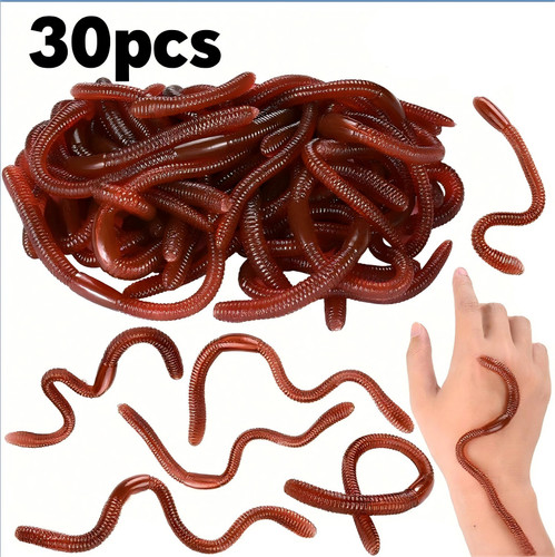 Pieces fake earthworm - pieces,