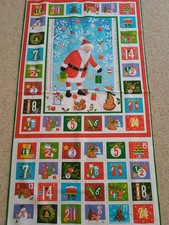 Advent Calendar Cotton Fabric