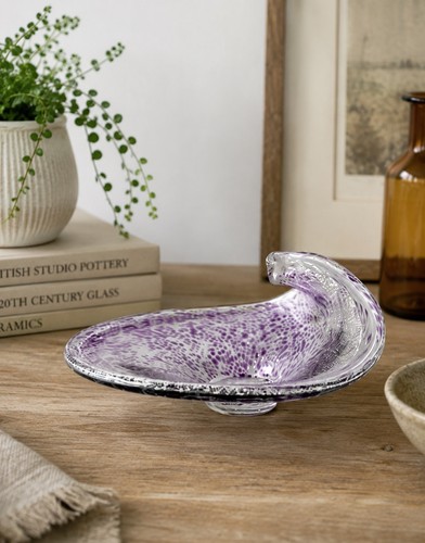 Large amethyst spatter art - large,