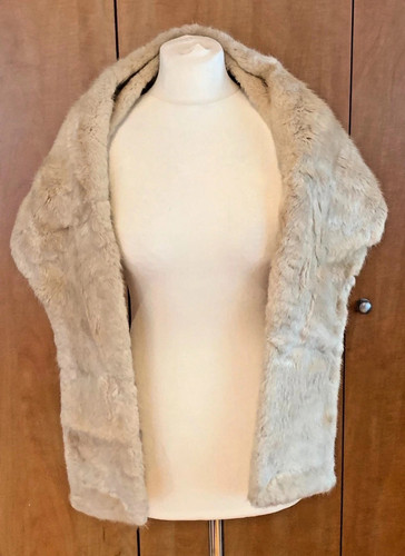 Vintage faux fur - faux, arctic