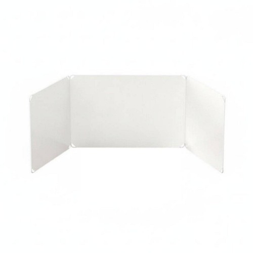 Tri fold desk partition - tri-fold,