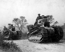 American Troops and Tanks