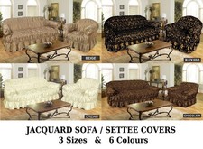 JACQUARD SOFA COVER SETTEE