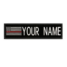Custom Embroidered Name Tag