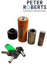 Fullstop Security Torpedo Caravan Leg Lock- USED With Key Set