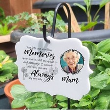 PERSONALISED MEMORIAL GRAVE